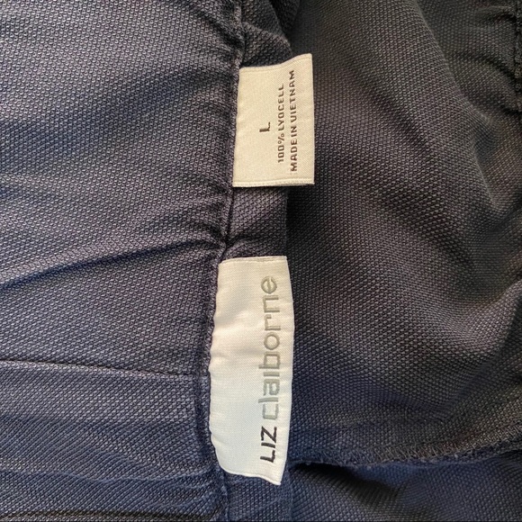 Liz Claiborne Shorts Blue Size Large - Picture 5 of 5